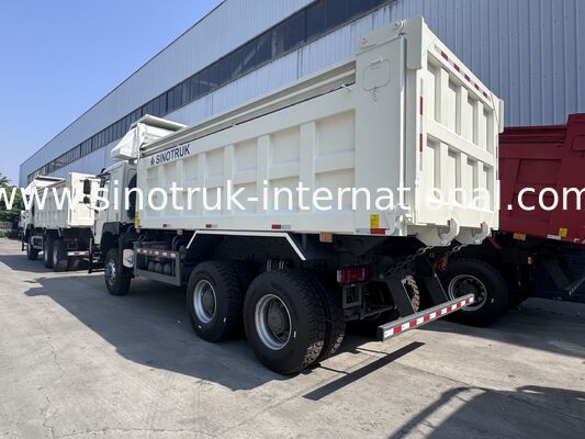 SINOTRUK HOWO Ghost Face Taksi 380HP LHD Tipper Dump Truck 6X4
