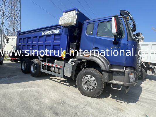 371HP SINOTRUK Motorlu, Elektrikli Tenteli ve Ağır Hizmet Manganez Çelik Kargo Kutulu HOWO-NX Damperli Kamyon