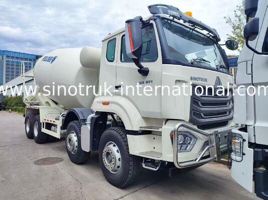 Ağır Görevli HOWO 8x4 16m3 Beton Karıştırıcı Kamyon 371HP Motor Yapı için PMP Hız Azıtıcısı