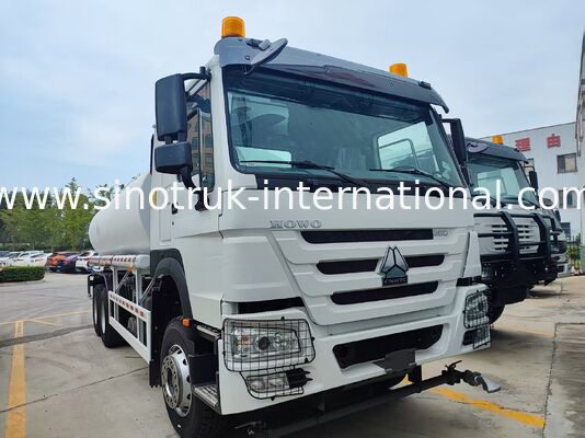 25 M3 HOWO Su Tankı 380 HP Güçlü Motorlu Serpilme Kamyonu