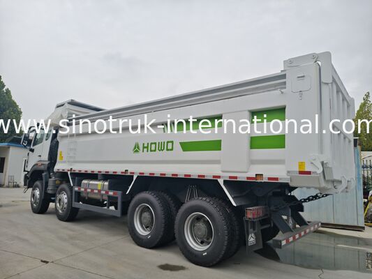 HOWO 8X4 380HP NX Kapaklı Tente Damperli Kamyon Sağdan Direksiyonlu