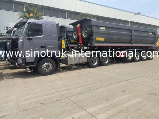 En yüksek hız 90 ila 120 Km / saat Traktor Kamyon Ağır yük taşımacılığı ve lojistik için dayanıklı uzun mesafe kamyon taşımacılığı çözümü