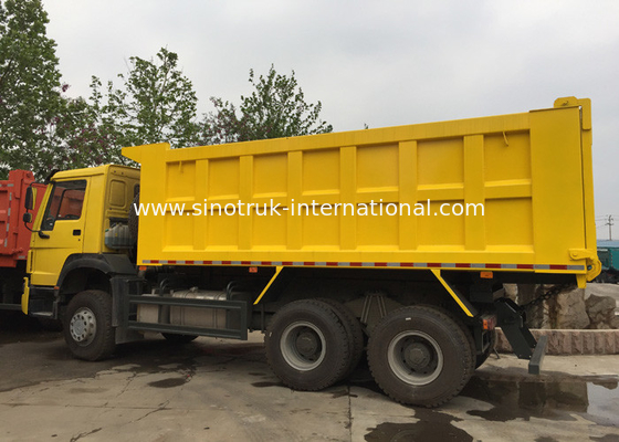 Ağır NASIL Maden Damperli Kamyon, Sarı Damperli Kamyon 30 - 40 Ton 10-25CBM