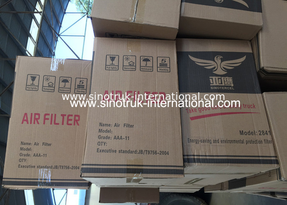 ISO Ağır Kamyon Yedek Parçaları Hava Filtresi WG9725190102 SINOTRUK HOWO Için
