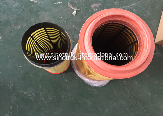 WG9725190102 Kamyon Yedek Parçaları, HOWO Otomobiller için Kamyon Hava Filtresi