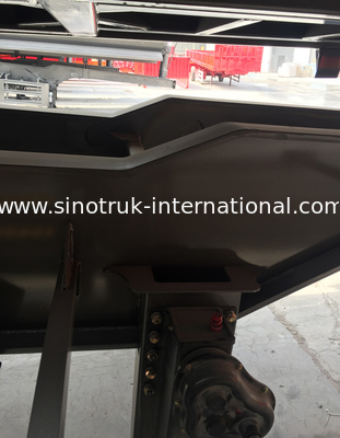 Madencilik Endüstrisi için Hidrolik Ağır Ekipmanlar Flatbed Yarı Römork Saklama Kutuları