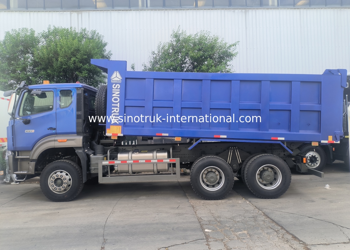 Sinotruk Howo Tipper Dump Truck Nx 6 × 4 Rhd 10 Tekerlekli H77L Kabin Euro 2