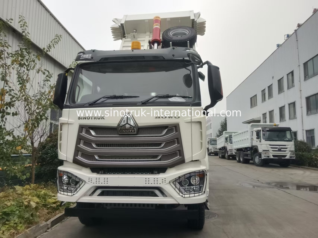 30 - 40 Ton RHD 10 Tekerlekli Tarpaulin Sinotruk Howo 6x4 İnşaat Çekicisi