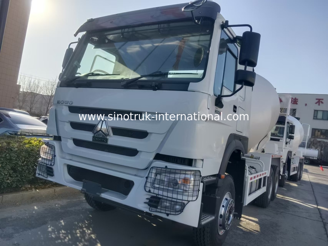 Yüksek At Gücü 400 HP HOWO Karıştırıcı Kamyon 6-12CBM LHD 6×4 10 Tekerlek