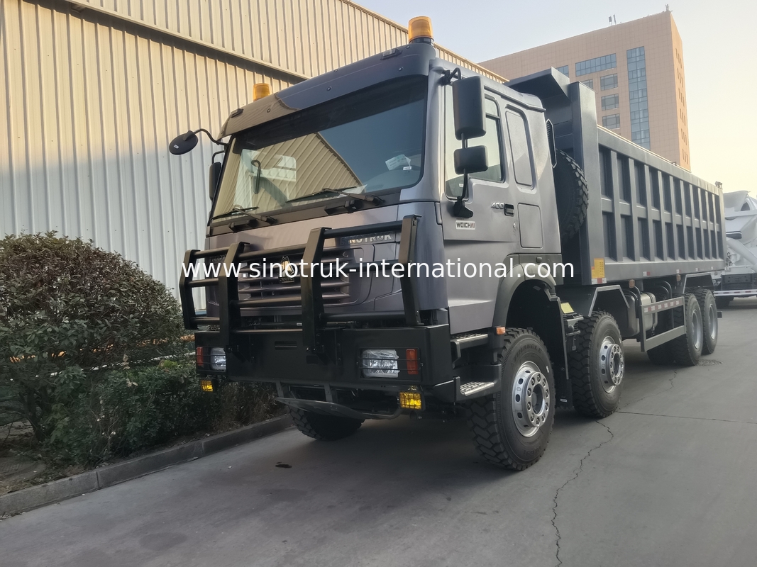 Sinotruk Hohan 400hp 10 tekerlek 40 ton 20-30 cbm ZZ3317N356JB1 Gri