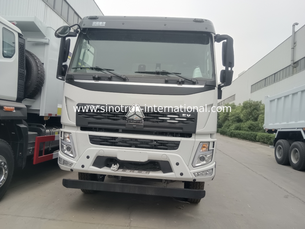 SINOTRUK HOWO 380HP Tipper Dump Truck 12 Tekerlekli LHD 31 Ton 20-30CBM V7-X Kabin