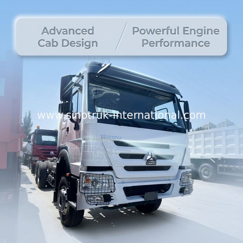 Sinotruk HOWO 6X4 Kargo Kamyonu 400hp 12 Tekerlekli TX Taksi