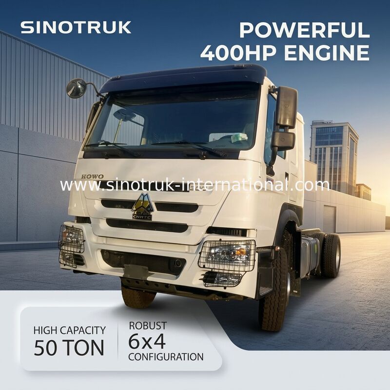 SINOTRUK HOWO LHD 6X4 400HP Su Petrol Tankeri Şasi