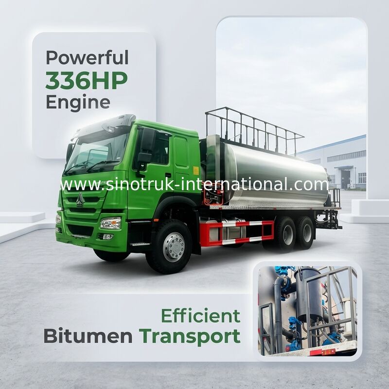 HOWO 7 Bitüm Kamyonu 6X4 Sağdan Direksiyonlu Tip