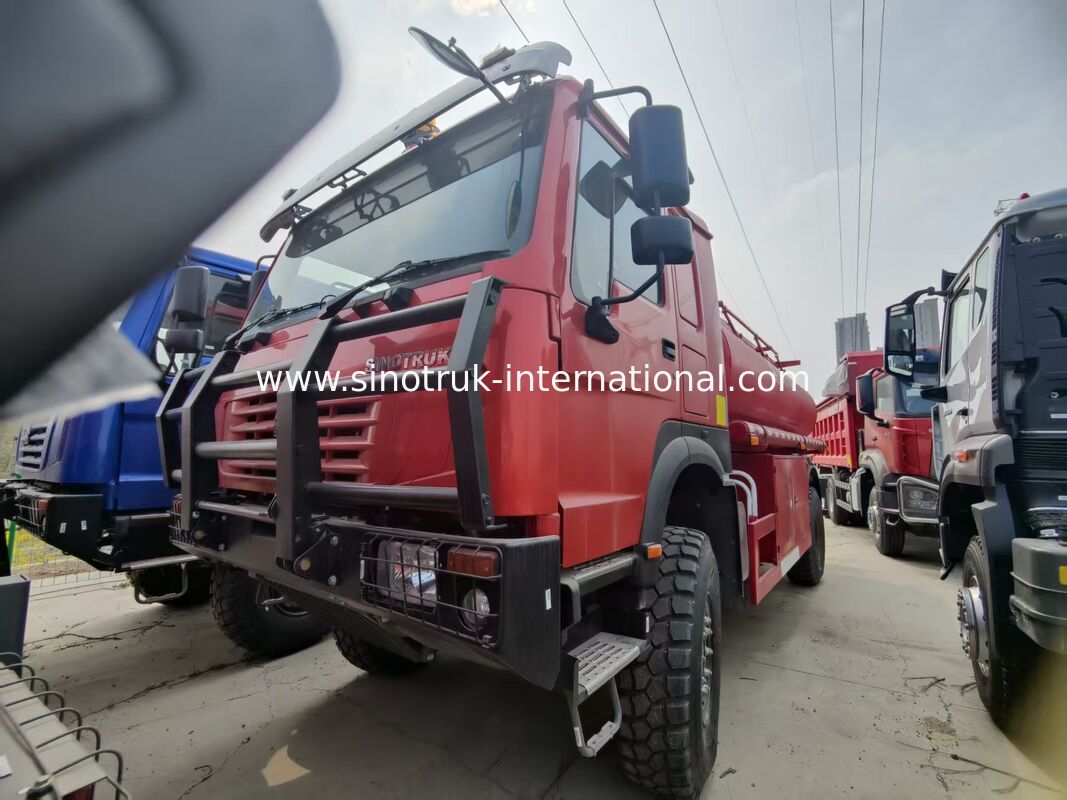 SINOTRUK HOWO 290 HP Yağ Tankı Kamyonu, 10 CBM Kapasiteli ve Ağır Hizmet Şasisi