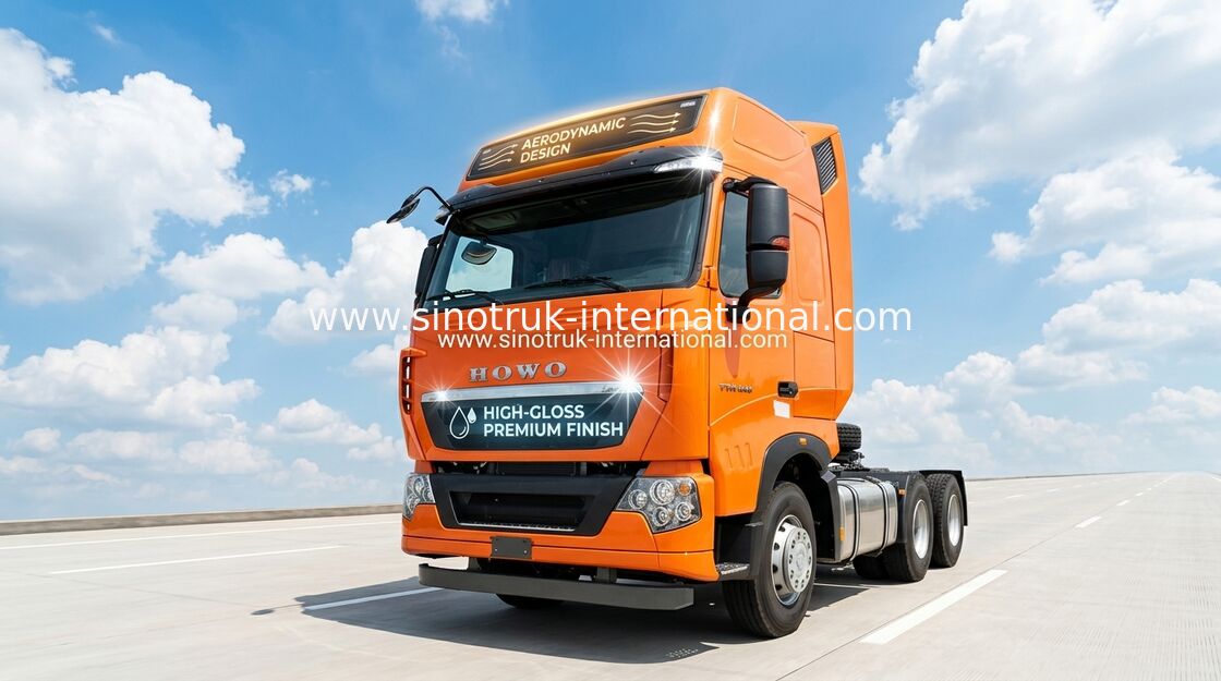 SINOTRUK HOWO T7H MAN Engine Tractor Truck 6X4 Euro 3 / 4 440 HP ZZ4257V324HD1B