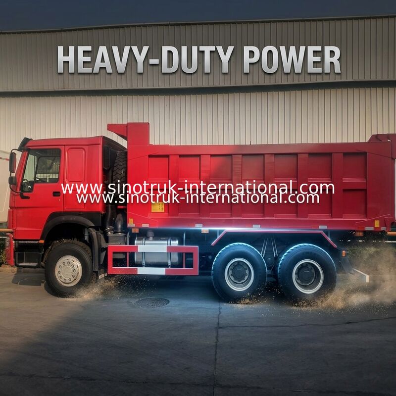 30 - 40 Ton RHD Sinotruk Howo Çöp Kamyonu 10 Tekerlekli