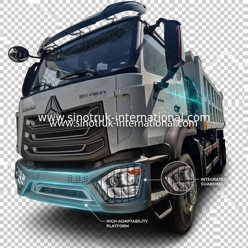 SINOTRUK HOHAN Madencilik Endüstrisi 6X4 için Ağır Görevli Tipper Dump Truck
