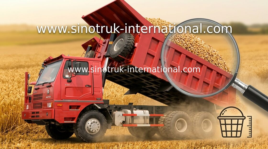 Düşük Yakıt Tüketimi Ağır Damperli Damperli Kamyon 6 × 4, 10 Tekerlekli Damperli Kamyon