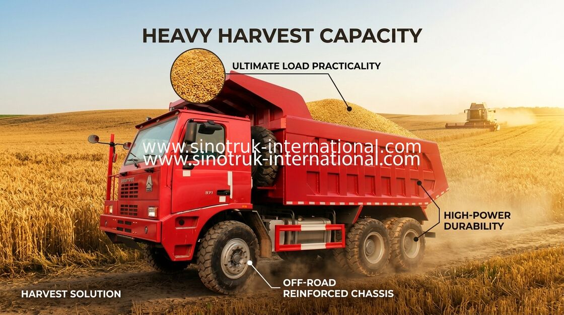70 Maden Damperli Damperli Kamyon, Euro 2 SINOTRUK HOWO 6x4 Damperli Kamyon