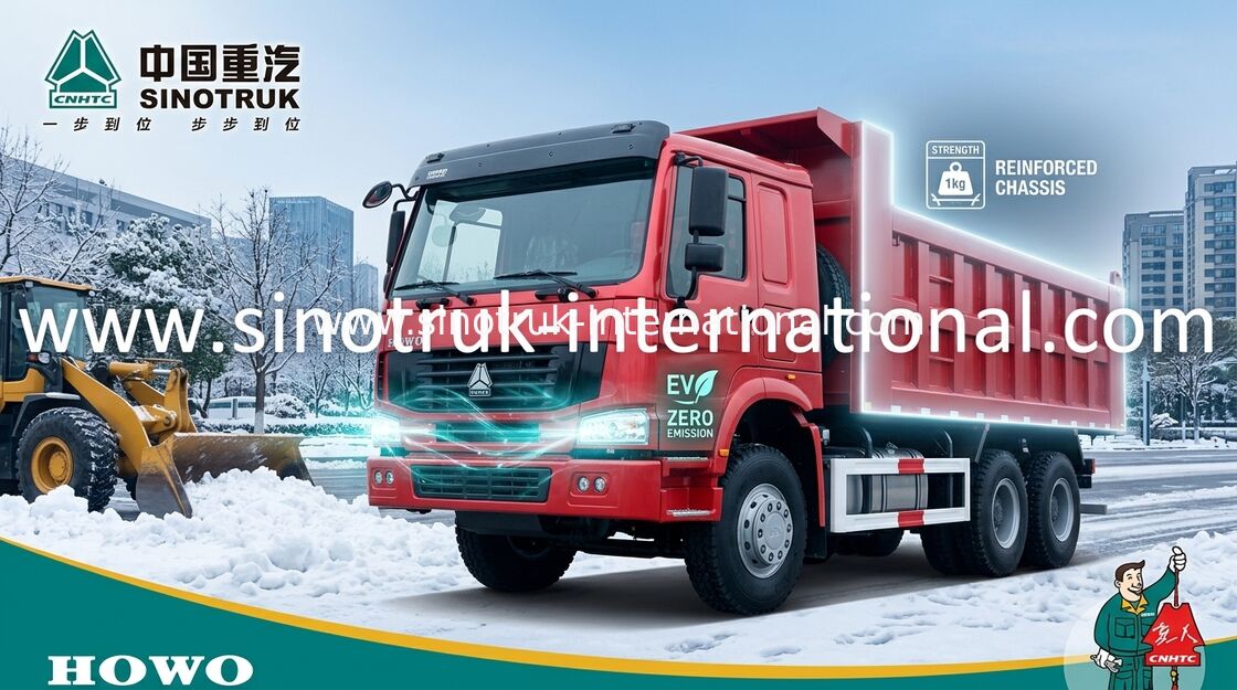 SINOTRUK HOWO Damperli Kamyon Damperli Kamyon 371HP 8X4 LHD 31 ton 20-30CBM ZZ3317N3567W