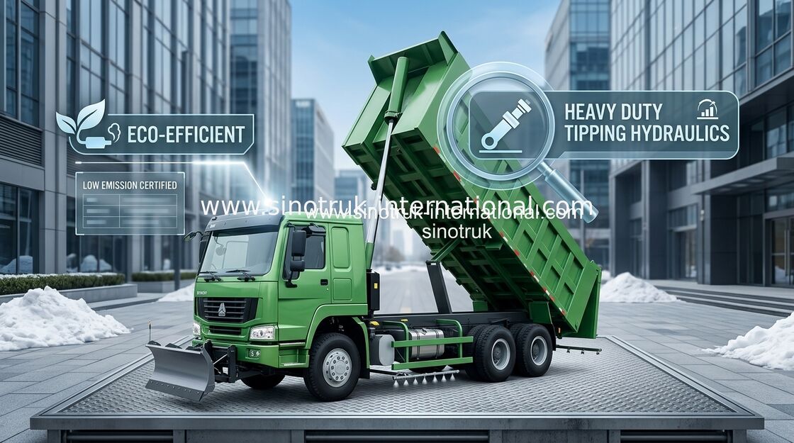 SINOTRUK HOWO Damperli Kamyon Damperli Kamyon 371HP 8X4 LHD 31-60tons 20-30CBM ZZ3317N3867W