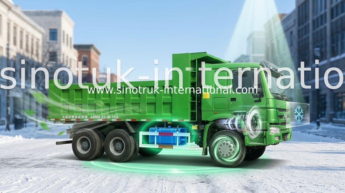 SINOTRUK HOWO Damperli Kamyon Damperli Kamyon 290HP 6X4 LHD 25 ton 10-25CBM ZZ3257M2947A