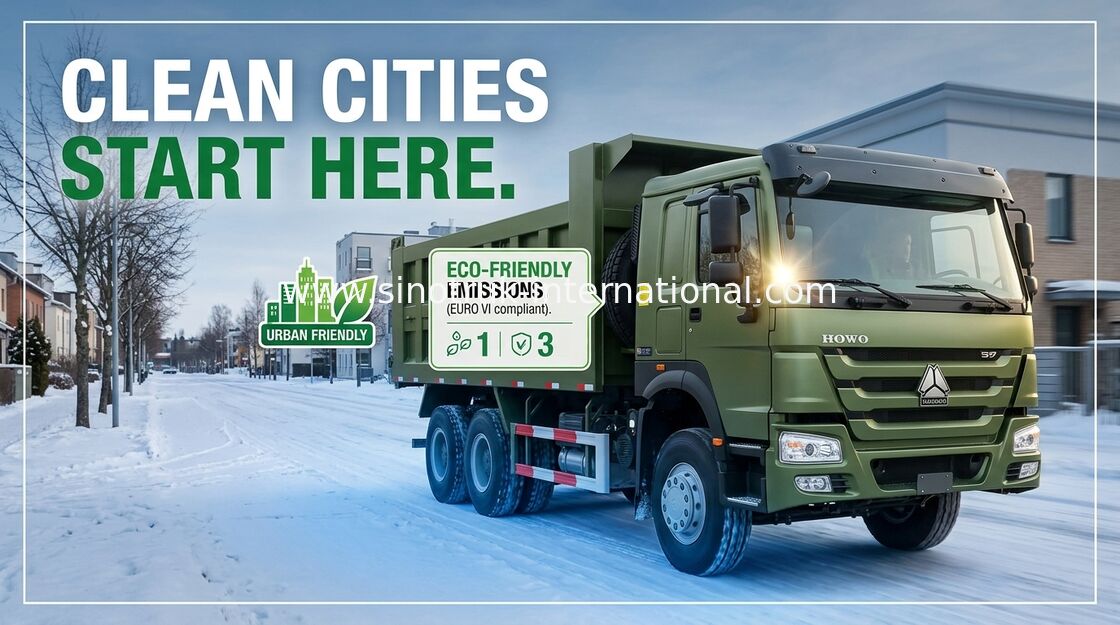 SINOTRUK HOWO Damperli Kamyon Damperli Kamyon 371HP 12 tekerlekler LHD 31 tons 20-30CBM ZZ3317N3267W