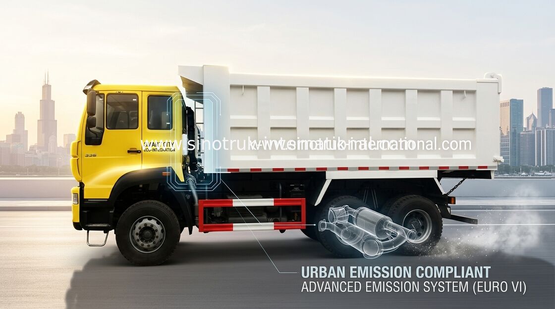 SINOTRUK Altın Prens Damperli Damperli Kamyon 6X4 290HP 25tons 10-25CBM ZZ3251M3241W