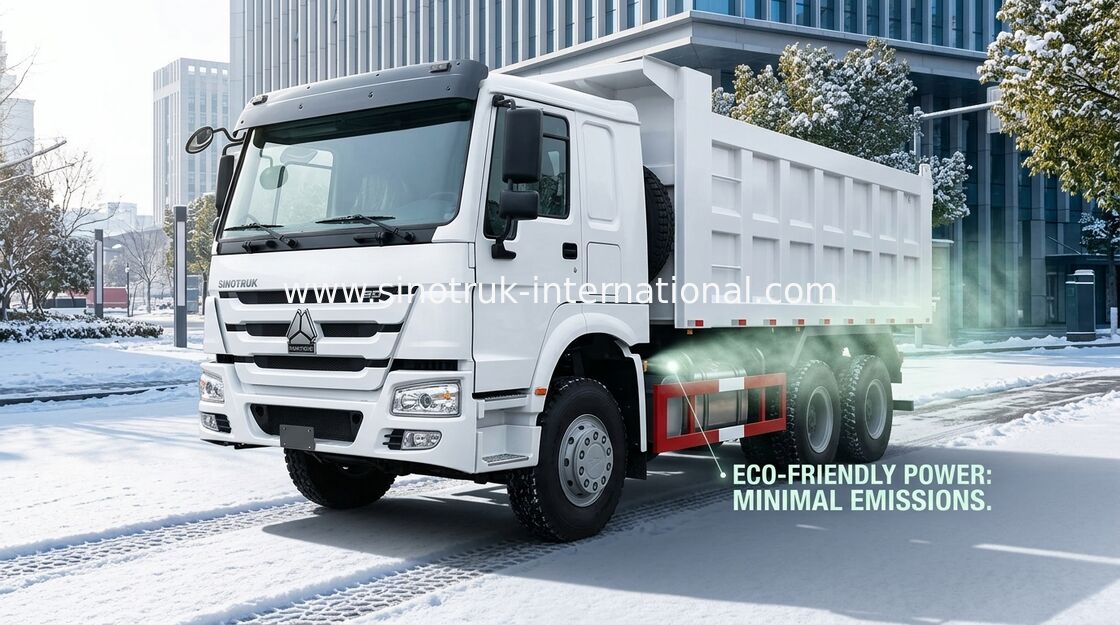 Damperli Kamyon Damperli Kamyon SINOTRUK HOWO 25tons 371HP 10 tekerlekler RHD 10-25CBM ZZ3257N3647A