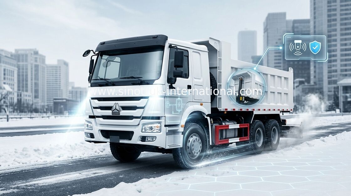 Damperli Damperli Kamyon SINOTRUK HOWO 371HP 6X4 25-40ton Kum Veya Taş Yükleyebilir