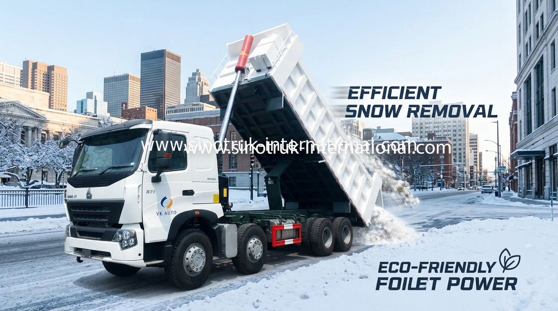 SINOTRUK HOWO A7 8X4 Ağır Damperli Kamyon İnşaat ZZ3317N3867N1 Için