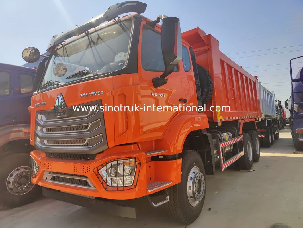 SINOTRUK HOWO-NX 6X4 371HP motorlu, 30-40 ton yük kapasitesi ve yüksek verimlilikli nakliyat için tipper dump kamyonu
