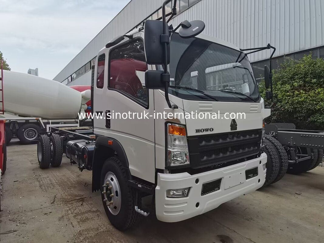 HOWO 140HP 8-12ton Yük Kapasiteli Soldan Direksiyonlu Kargo Kamyon Şasi