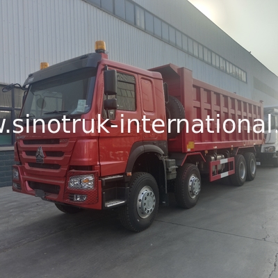 SINOTRUK KIRMIZI HOWO 400HP 8×4 DAMPERLİ KAMYON LHD