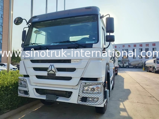 Yüksek Beygir Gücü 400HP Düşük Yakıt Tüketimi HOWO Mikser Kamyonu LHD 6×4 10wheels