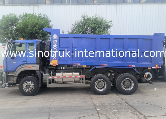 Sinotruk Howo Tipper Dump Truck Nx 6 × 4 Rhd 10 Tekerlekli H77L Kabin Euro 2