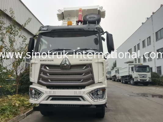 30 - 40 Ton RHD 10 Tekerlekli Tarpaulin Sinotruk Howo 6x4 İnşaat Çekicisi