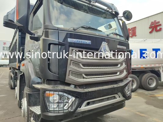 HOWO NX 380HP RHD Kara Çöp Kamyonu Tarpaulin Flap ile