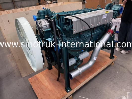 SINOTRUK WD615.47 371HP Kamyon Dizel Motoru 9.726L Euro 2