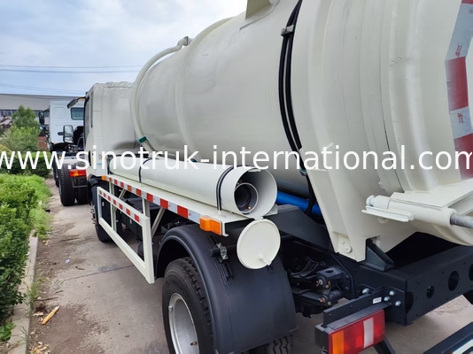 4x2 Hafif Hizmet Tipi Kanalizasyon Temizleme Kamyonu 6CBM Kapasite 160HP 8.00R20 Çelik Lastikler