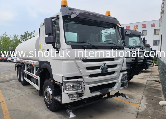 4650 1350 mm tekerlek mesafesi VGD95 ön aks performansı ve kapasitesi ile su tankı kamyonu