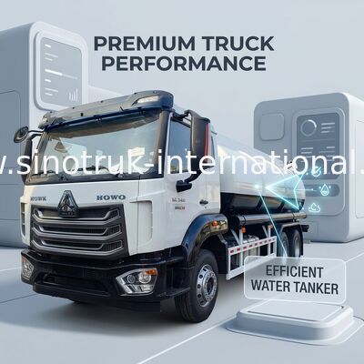 HOWO 300HP 10CBM 4x2 Kanalizasyon Süpürme Kamyonu: Ağır Güçlü Güç, Hassas Temizlik ve Eşsiz Verimlilik