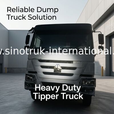 Sinotruk HOWO Damperli Kamyon, 400HP Motor, Soldan Direksiyon, 8X4 Tahrik Tipi ve 31 Ton Yükleme Kapasitesi