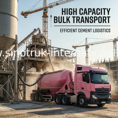 Iron Powder Bulk Cement Truck / Dry Bulk Truck / Cement Delivery Truck
