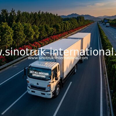 SINOTRUK HOWO 4×2 5-10 Ton Soğutmalı Kamyon 140HP RHD