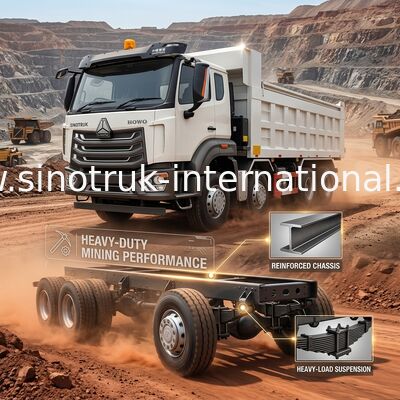 Sinotruk Howo Damperli Damperli Kamyon Yepyeni 380Hp Rhd 12Wheels 8 × 4