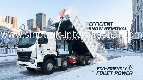 SINOTRUK HOWO A7 8X4 Ağır Damperli Kamyon İnşaat ZZ3317N3867N1 Için