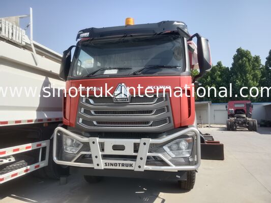 Sinotruk NX Tipper Dump Truck, 371HP motorlu, 40-50T kapasiteli ve ağır yük taşımacılığı için 8×4 sürüşlü Kızıl