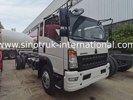 HOWO 140HP 8-12ton Yük Kapasiteli Soldan Direksiyonlu Kargo Kamyon Şasi